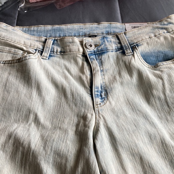 Inc international concepts cote denim mid rise straight jeans - Picture 13 of 14